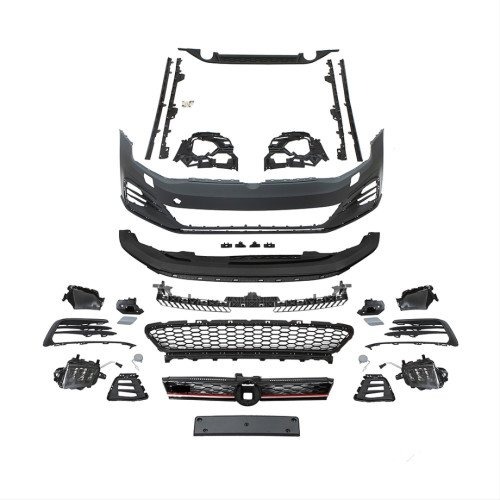 Branik i par Golf 7.5 GTI kit + difuser