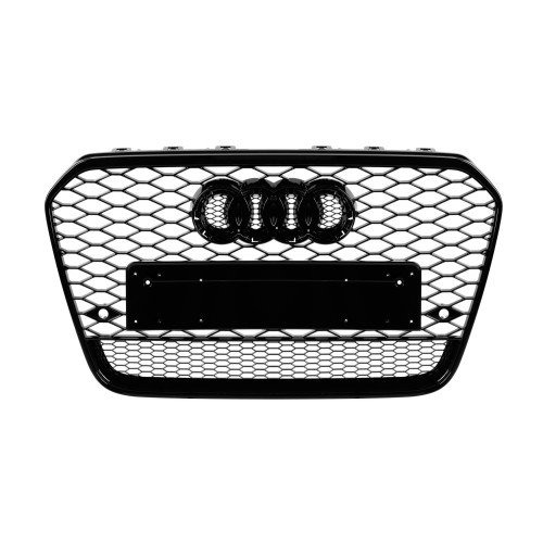 GRILL Audi BLACK RS A6 15-18 me quatro