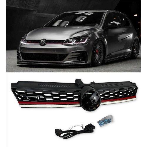 Grill VW Golf 7.5 GTI LED 17-20
