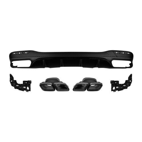 Difuzer Mercedes GLE W166 15-18 per AMG full bllack