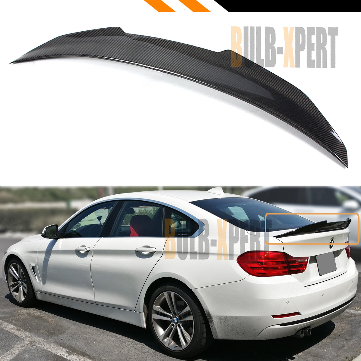 Spojler bagazhi BMW 4 F36 karbon