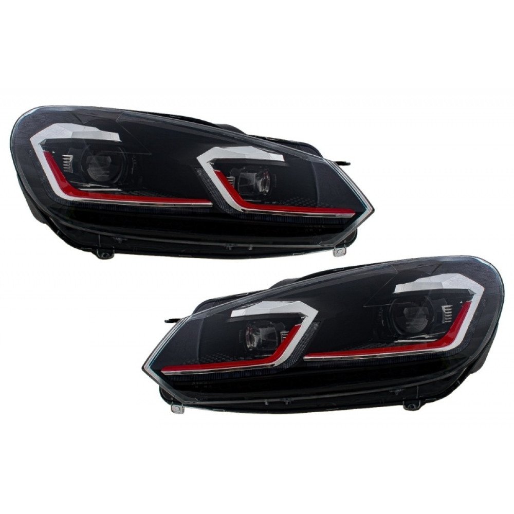 Fara dizajn 7.5 R Red Chrome Volkswagen Golf 6 2008-2013