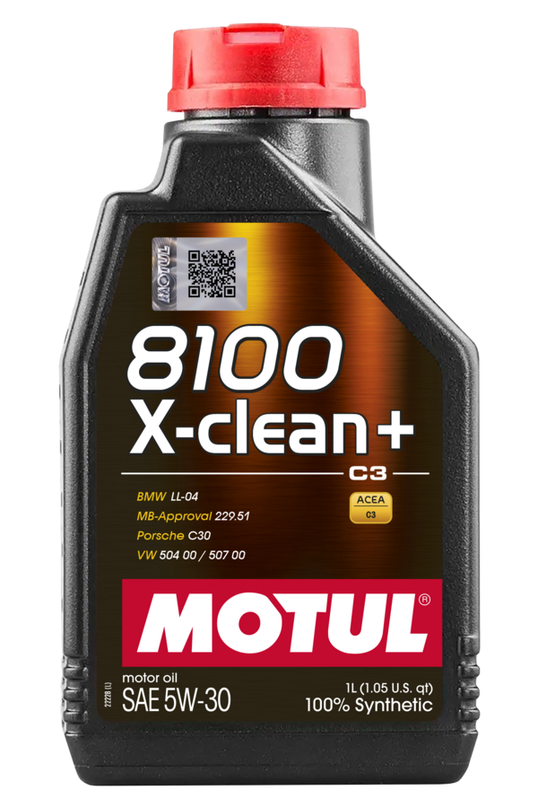 MOTUL 8100 X-CLEAN+ 5W-30 1 L