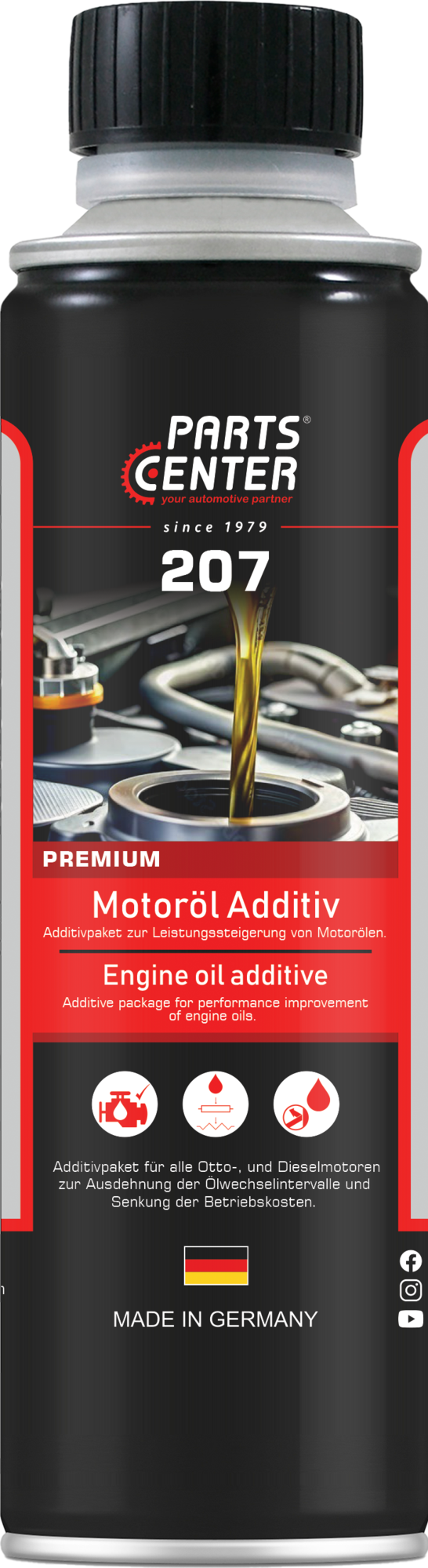 Parts Center 207-Engine Oil 300 ml