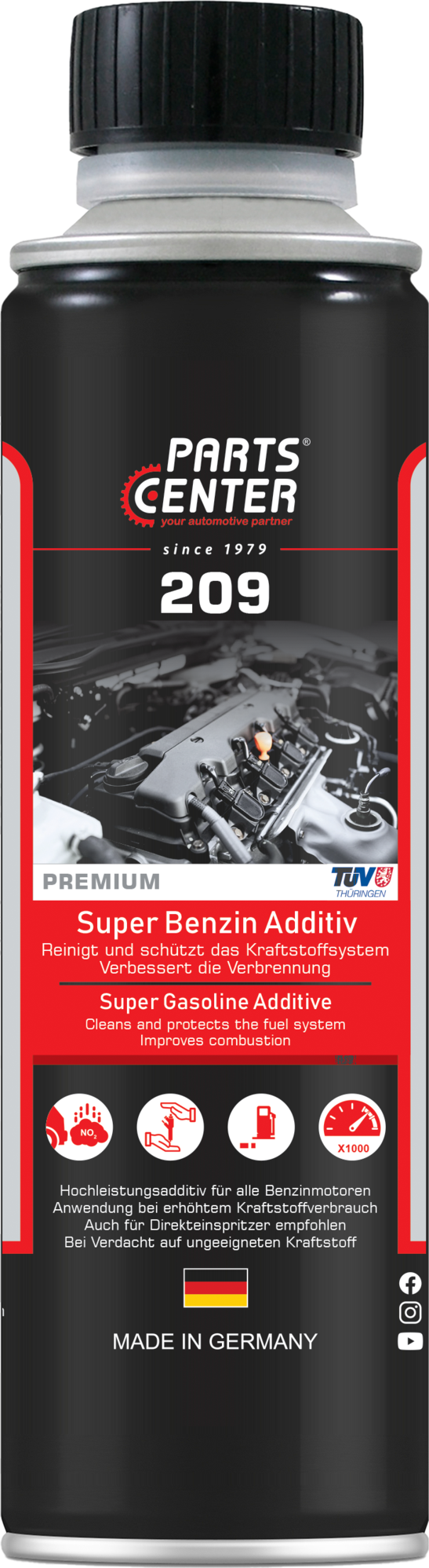 Parts Center 209-Super Petrol Additive 300 ml
