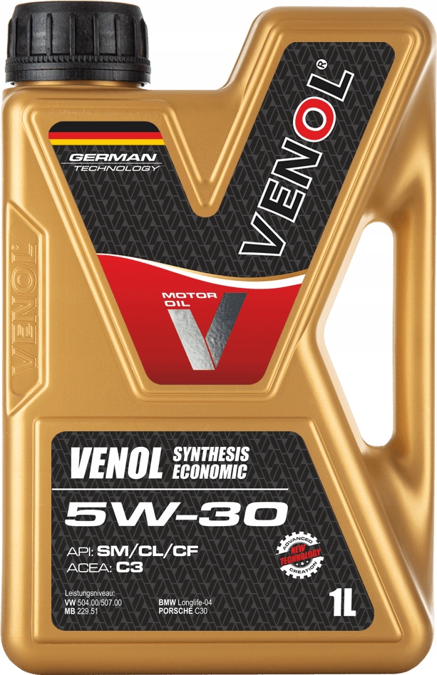 Venol Synthesis Economic 5W-30 C3 — 1 L