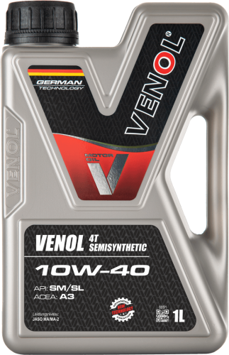 Venol Semisynthetic 4T 10W-40 — 1 L
